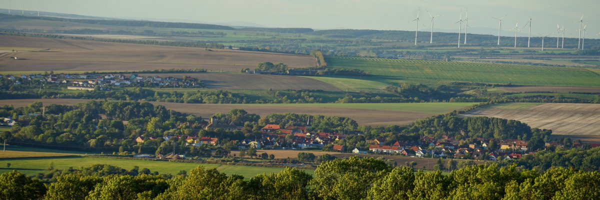 Panoramablick auf die Fahner Höhe